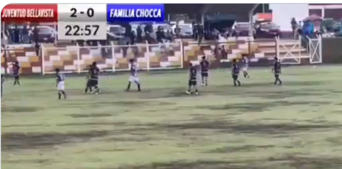 Peru football lightning