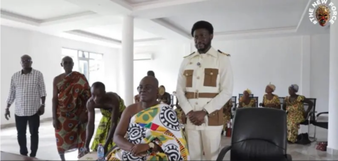 Nana Kwame Bediako visits Dormaahene