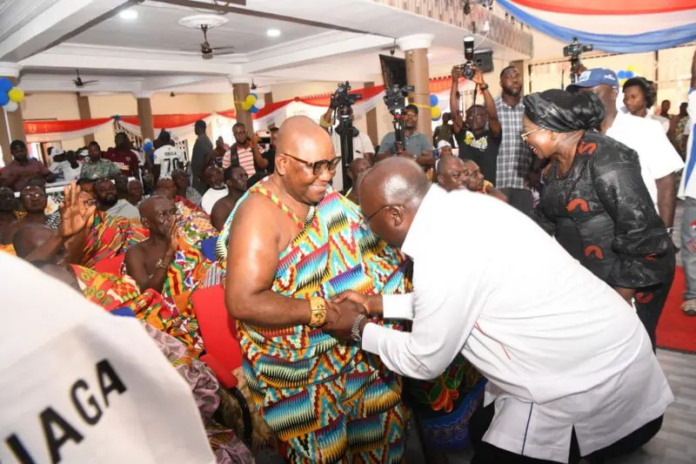 Nana Owusu Barimah III and Bawumia
