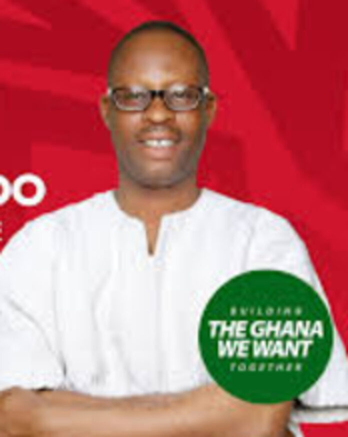 Asante Akyem Central NDC National Democratic Congress (NDC) parliamentary candidate for Asante Akyem Central, Dr. Ebenezer Ekow Baido