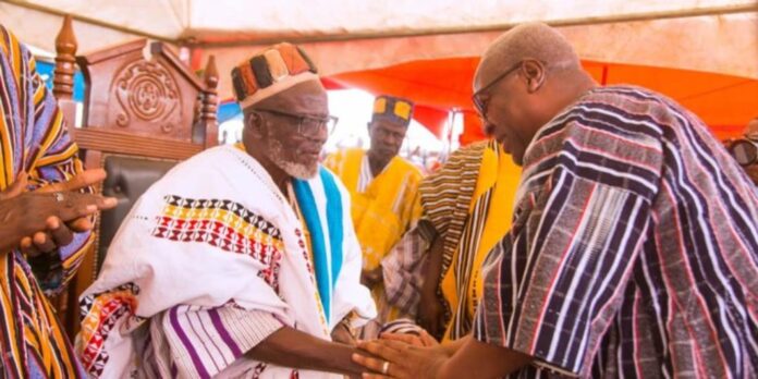 Bawku Naba congratulates Mahama