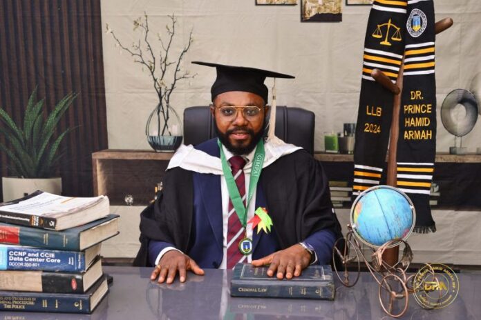 Dr Hamid Member of Parliament for Kwesimintsim Constituency and Deputy Minister for Works and Housing, Dr. Prince Hamid Armah