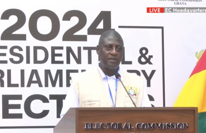 The Deputy Chairperson of the Electoral Commission (EC) in charge of operations, Samuel Tettey, The Deputy Chairperson of the Electoral Commission (EC) in charge of operations, Samuel Tettey,