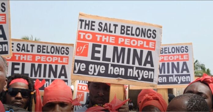 Elmina protest