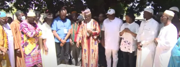 Mahama visits father’s grave ahead of elections in Bole Mahama visits father’s grave ahead of elections in Bole