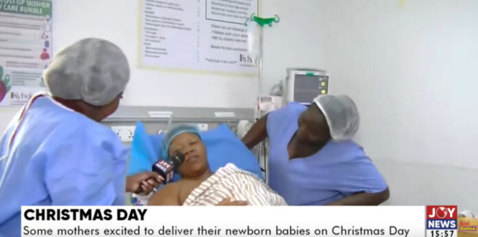Mothers celebrate arrival of Christmas Day babies at Ridge Hospital