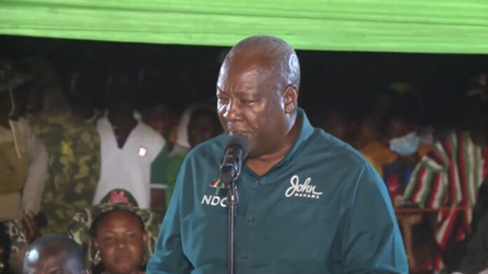 National Democratic Congress (NDC) Presidential Candidate, John Dramani Mahama