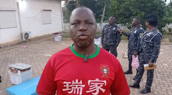 Rudolf Chireh, the Electoral Commission (EC) Boss in the Upper Denkyira East constituency, Rudolf Chireh, the Electoral Commission (EC) Boss in the Upper Denkyira East constituency,