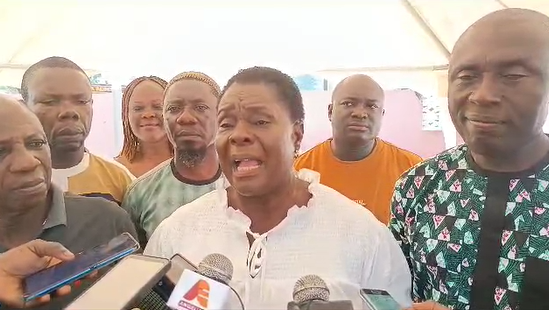 Screenshot 2024-12-15 104432 The Deputy Minister of Interior and Member of Parliament (MP) for Gomoa Central, Naana Eyiah Quansah,