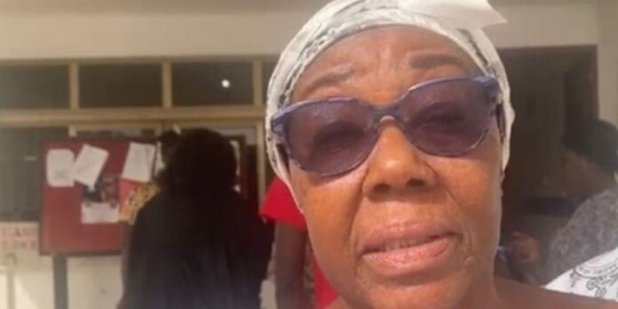 Efua Benneh, grandmother of Justine Agbenu, one of the victims of the tragic East Legon accident Efua Benneh, grandmother of Justine Agbenu, one of the victims of the tragic East Legon accident