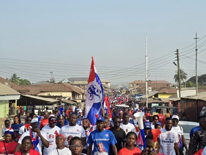 Asante Akyem Central NPP holds final rally ahead of December 7 elections