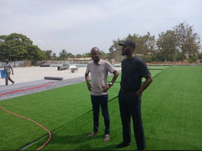 Asante Akyem Central Astroturf 90% Complete Asante Akyem Central Astroturf 90% Complete