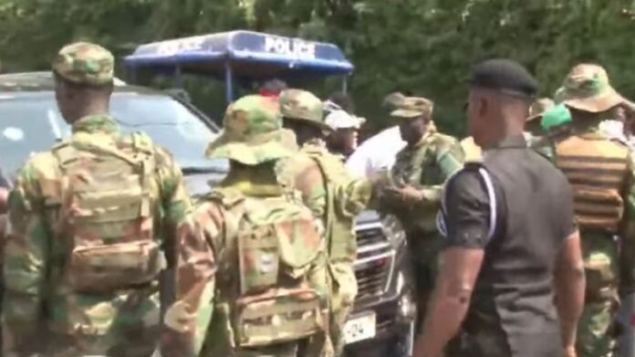 Military deployed as EC orders resumption of Ablekuma North collation Military deployed as EC orders resumption of Ablekuma North collation