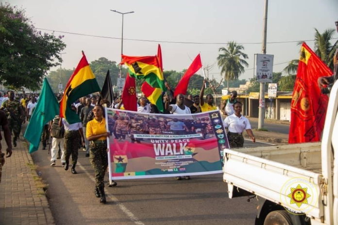 2024 election: Fire Service, other security agencies hold peace walk