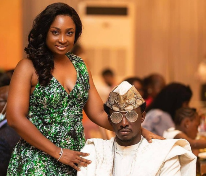Nana Kwame Bediako and wife