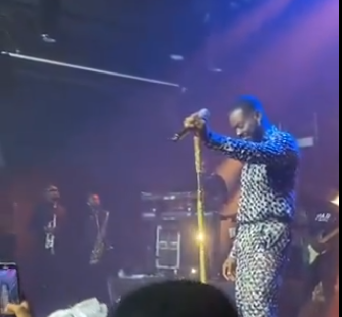 Adekunle performing
