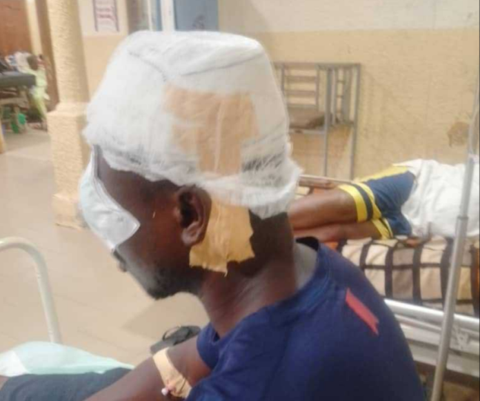 SHS student stabs teacher in the eye at Offinso