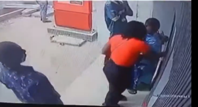 CCTV ATM fraudster