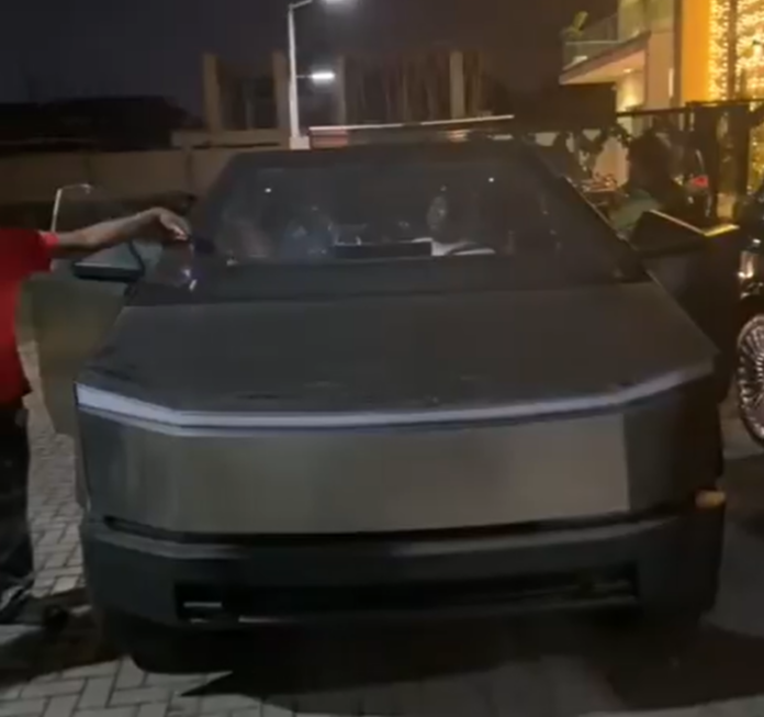 Burna Boy gifts PA cyber truck