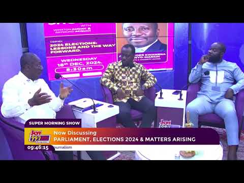 Video Thumbnail: NDC MPs have started lobbying over who will succeed Mahama - Afenyo-Markin