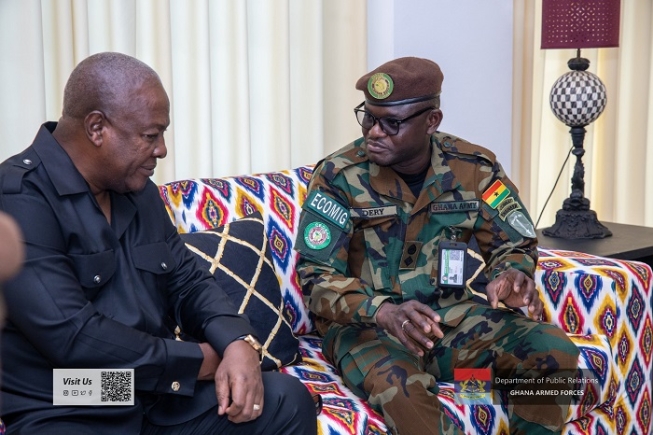 Mahama Gambia troops