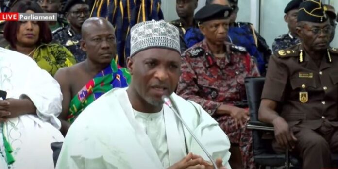 Minister Interior, Mohammed Muntaka Mubarak, Minister-Designate for the Interior, Mohammed Muntaka Mubarak,