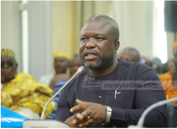 James Gunu, the Volta Regional Minister-designate, James Gunu, the Volta Regional Minister-designate,