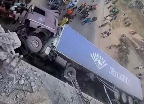 Truck accident
