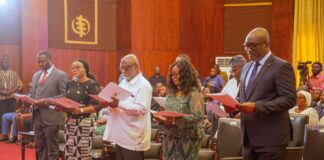 Mahama swears in eight-member constitution review committee