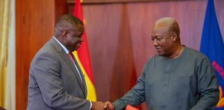 Kwame Agbodza and mahama