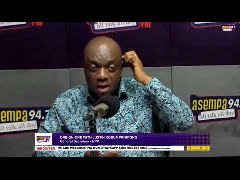 Video Thumbnail: I’m in a difficult period, NPP must eat humble pie - Justin Kodua Frimpong | Ekosiisen (14-01-25)