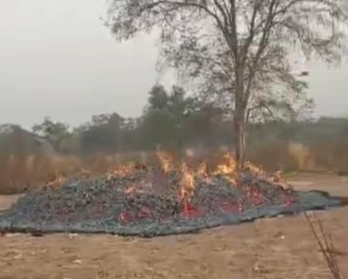 Savannah Regional Minister's farm on fire