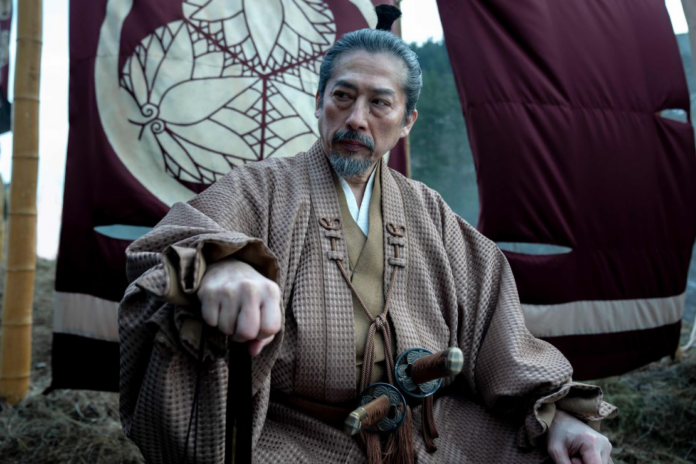 Hiroyuki Sanada as Yoshii Toranaga in “Shōgun." Katie Yu/FX Hiroyuki Sanada as Yoshii Toranaga in “Shōgun." Katie Yu/FX