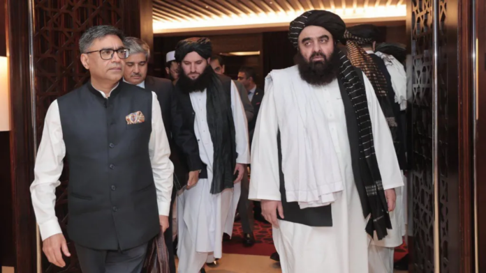 Mea india India's foreign secretary Vikram Misri met acting Afghan foreign minister Amir Khan Muttaqi in Dubai Mea india India's foreign secretary Vikram Misri met acting Afghan foreign minister Amir Khan Muttaqi in Dubai