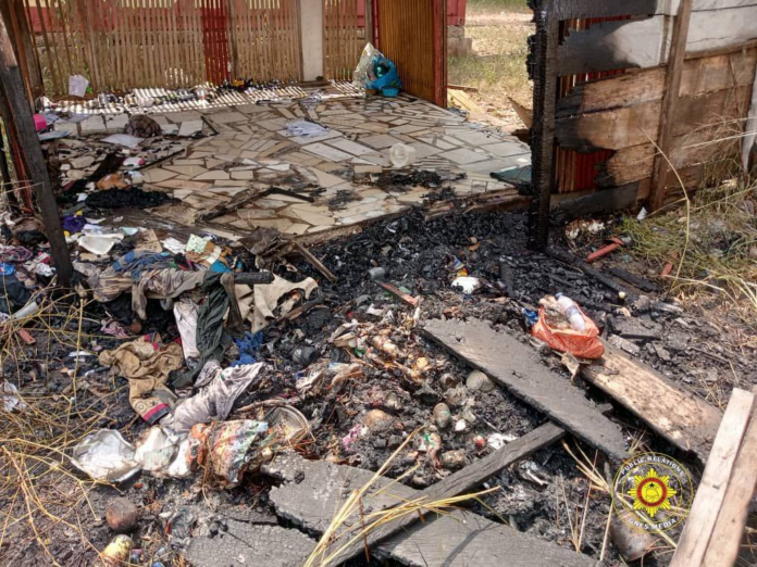 Winneba bush fire