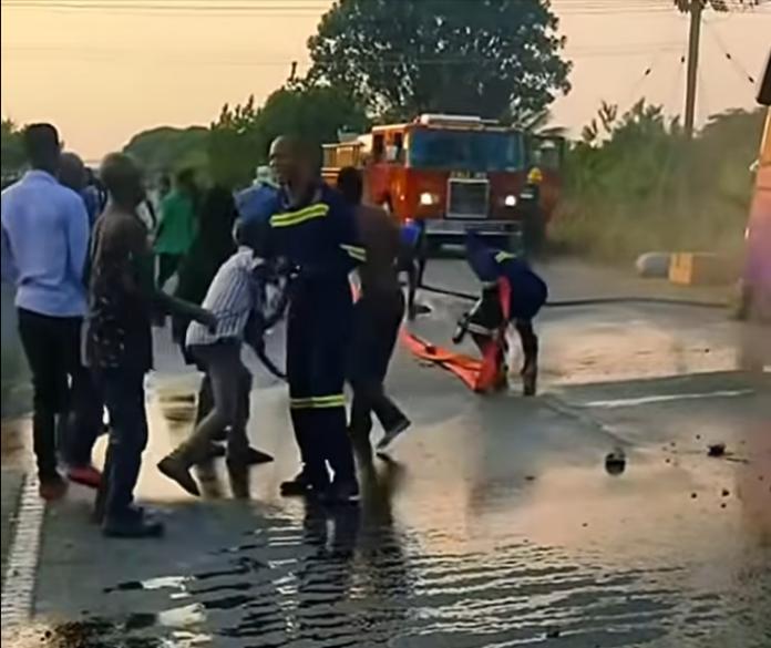 Akatsi bus fire