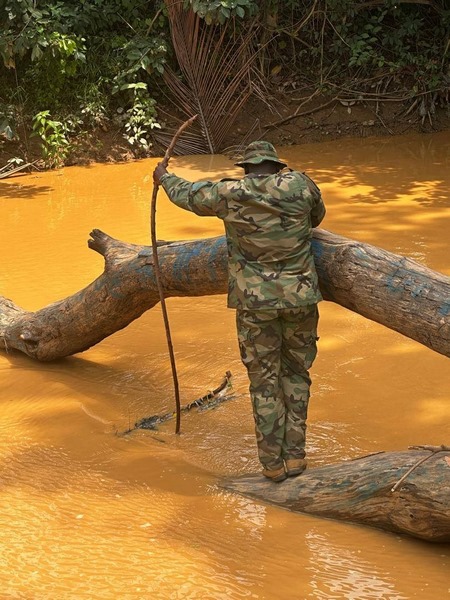 military personnel at the site. military personnel at the site.