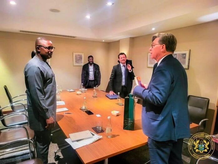 Energy Minister John Jinapor engages partners of East Cape Three Point Block