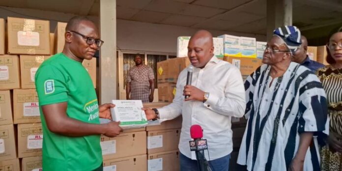 Alban Bagbin Bagbin donates GHC300K worth of medical supplies to support CSM fight in Upper West