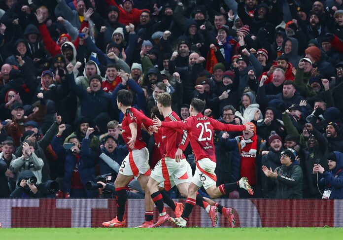 Manchester United v Leicester City, Emirates FA Cup, Fourth Round, Football, Old Trafford, Manchester, UK - 07 Feb 2025