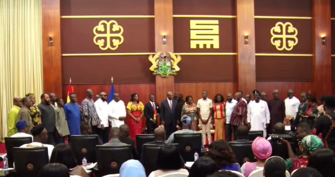 President Mahama Swears in Fourth Batch of Ministers President Mahama Swears in Fourth Batch of Ministers