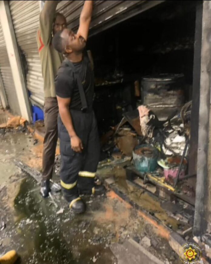 Kejetia fire