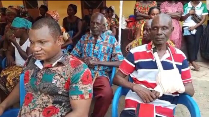 Akyem Manso widows, aged and vulnerable appeal for LEAP enrollment