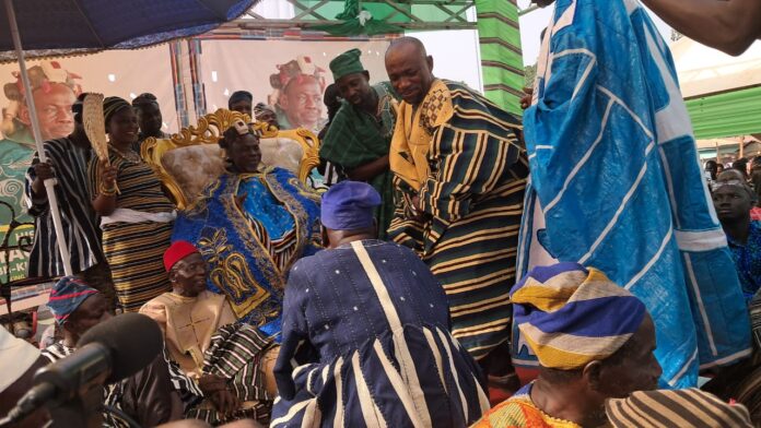 Yaa-Naa Abubakari II Pays Historic Royal Visit to Yagbonwura in Damongo Yaa-Naa Abubakari II Pays Historic Royal Visit to Yagbonwura in Damongo