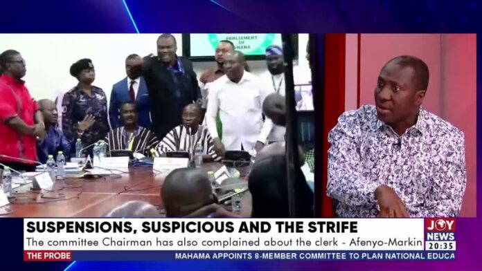 Video Thumbnail: Afenyo-Markin breaks silence on the truth behind his actions at the Appointment Committee |The Probe