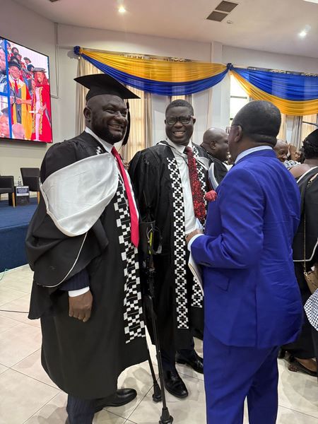 Mpraeso MP graduates with LLM in IT Law from University of Ghana