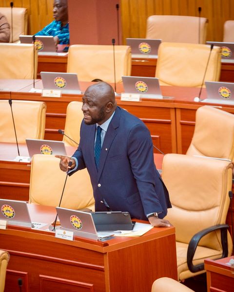 The Member of Parliament for Mpraeso, Davis Ansah Opoku The Member of Parliament for Mpraeso, Davis Ansah Opoku