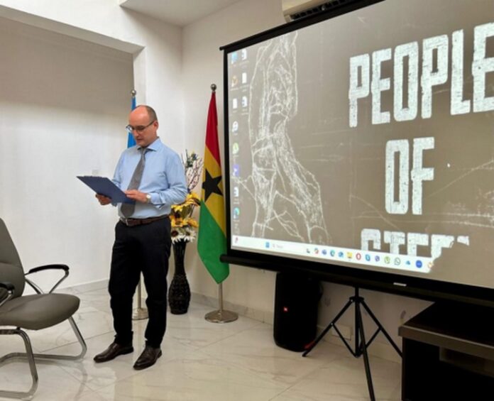 Ukraine’s Charge d'Affaires to Ghana Ivan Lukachuk
