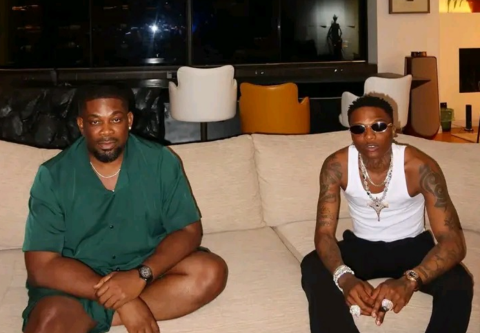 Don Jazzy and Wizkid