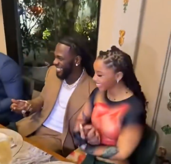 Burna Boy and Chloe